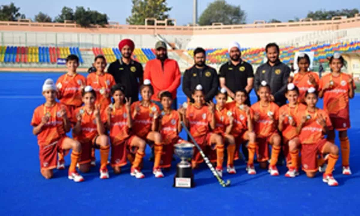 Punjab Hockey Academy crowned champions of the K.D Singh Babu Sub-Junior Hockey Tournament